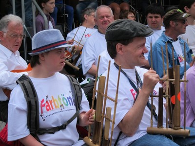 Angklung-Orchester & Mixed Up (D) Bambus, Rock & Pop 2