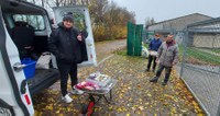 Futterspende für das Tierheim in Jettenbach 