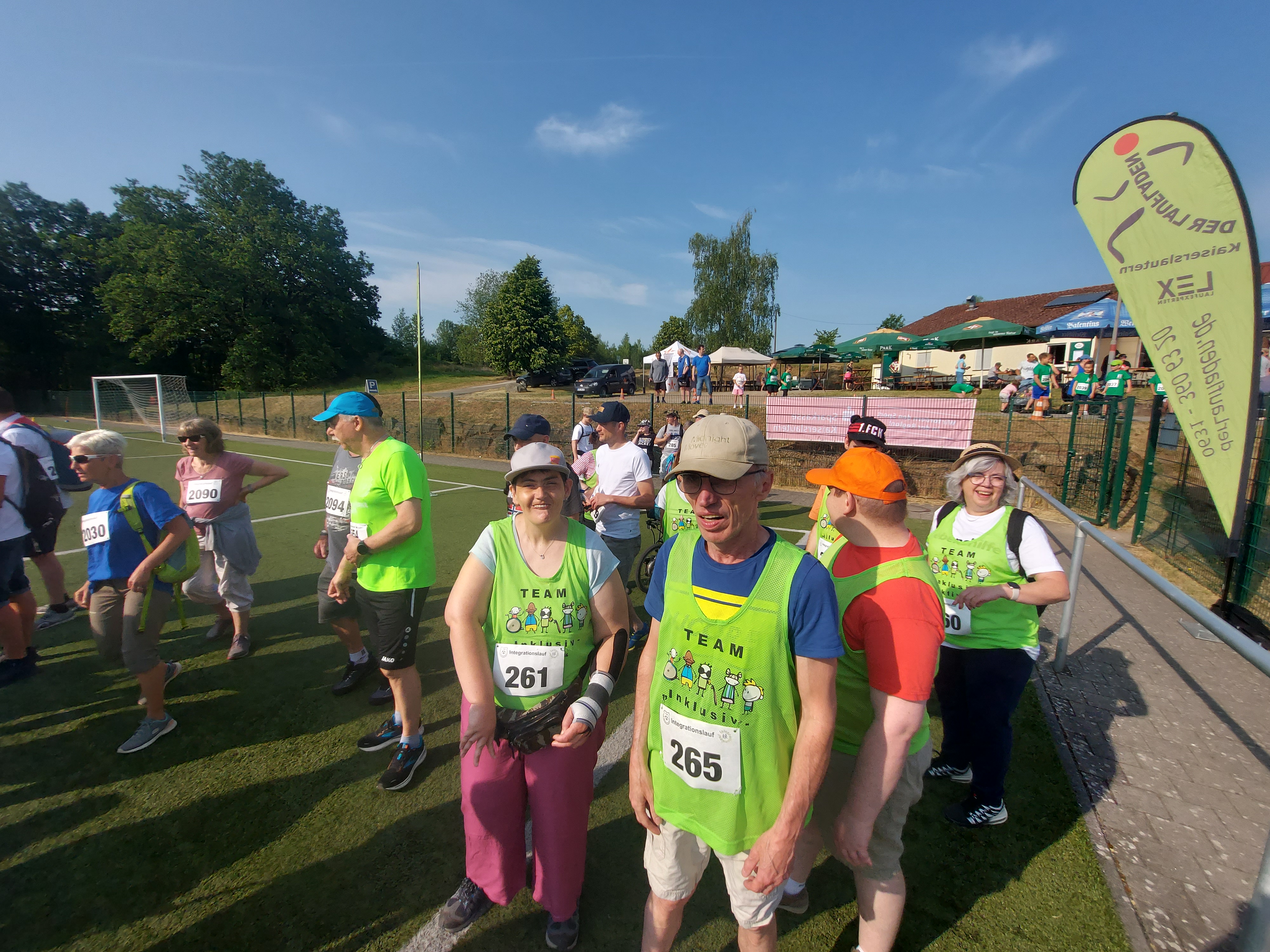 Weilerbacher beim Integrationslauf in Reichenbach-Steegen