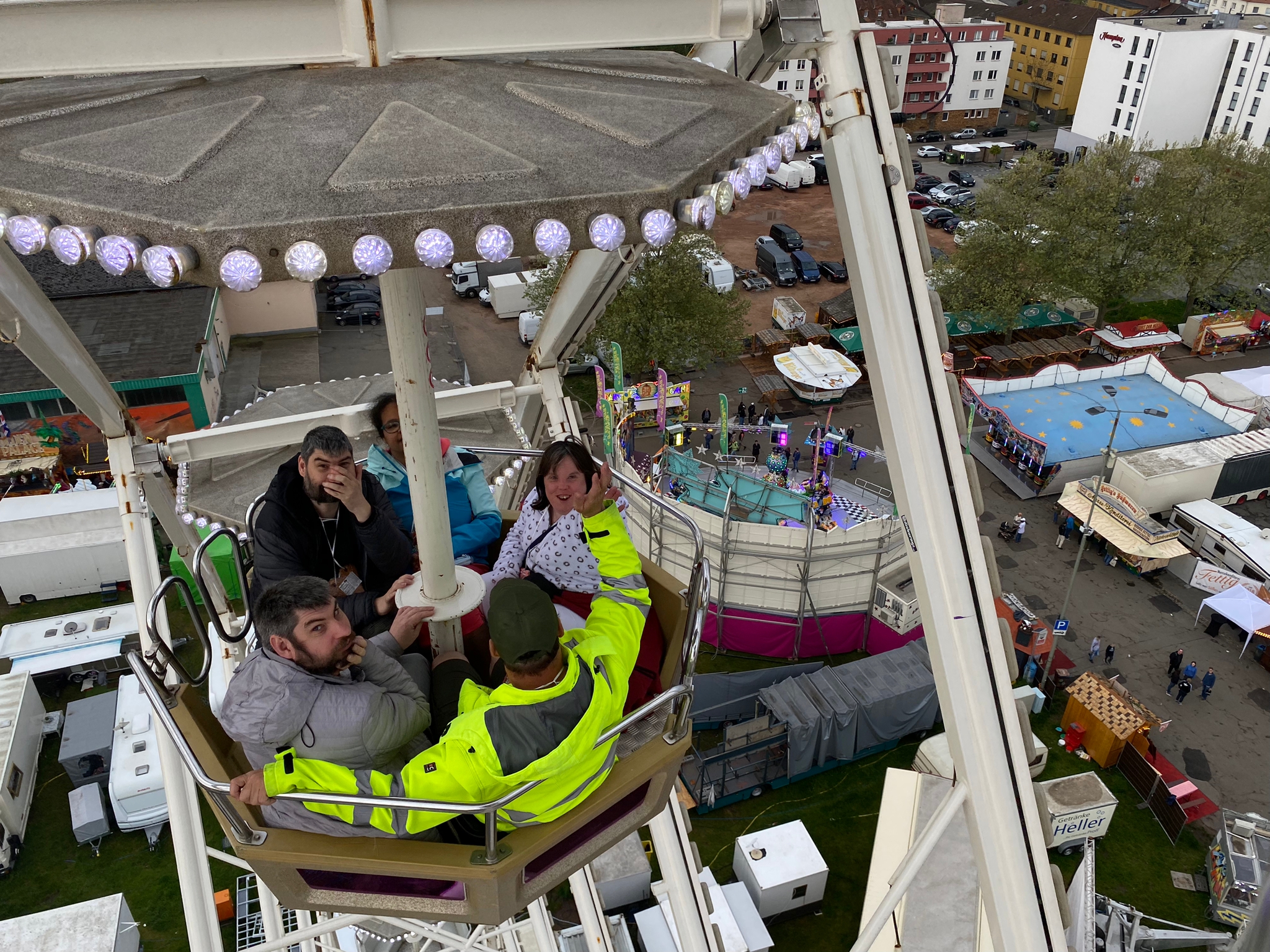 Die Wohnstätten auf der Kerwe Kaiserslautern