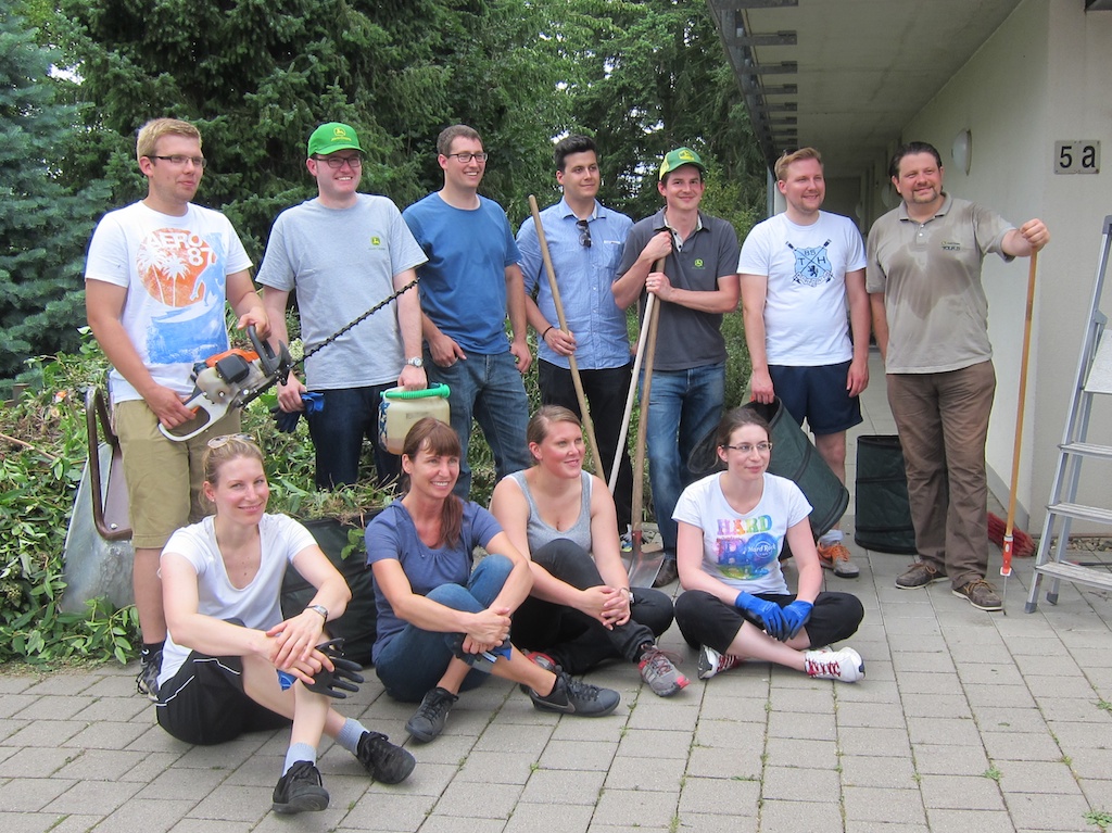 15. Juli 2015: Gartenaktion in Kirchheimbolanden