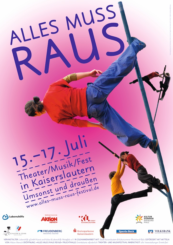 15. bis 17. Juli 2016: ALLES MUSS RAUS! 2016 - Vorschau