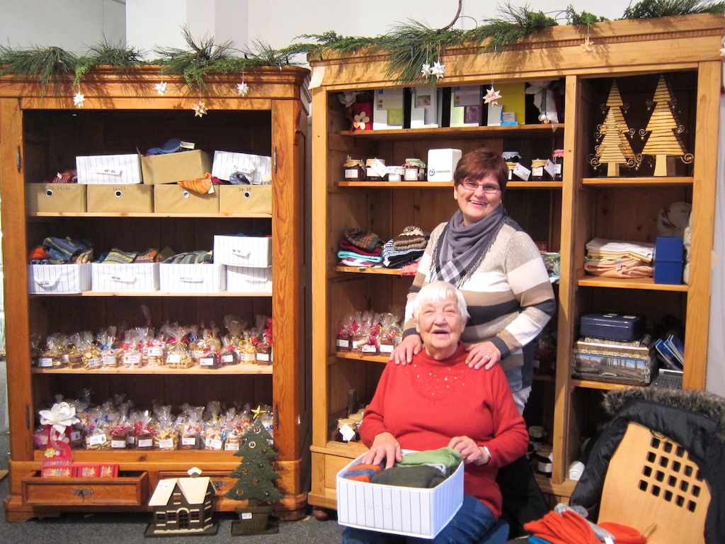 26. November 2016: Lebenshilfe-Stand beim Kulturmarkt 2016