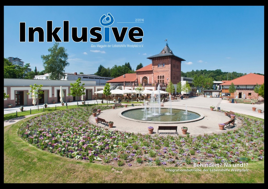 28. Mai 2016: Inklusive - Zweite Ausgabe 2016