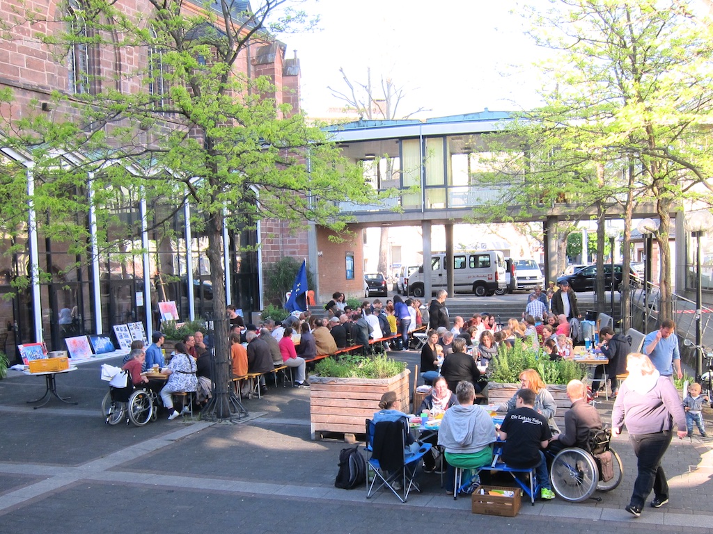 10. Mai 2017: Dinner in bunt