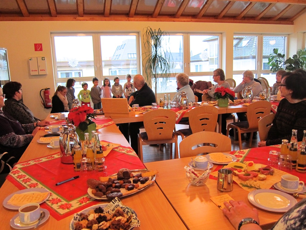 11. Dezember 2017: Lebenhilfe Westpfalz Weihnachten 2017 - Adventssfrühstück beim Betreuungsverein