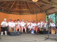 11. Juni 2017: Lebenshilfe Musikgruppe "Farbtöne" spielt bei "alt-arm-allein"