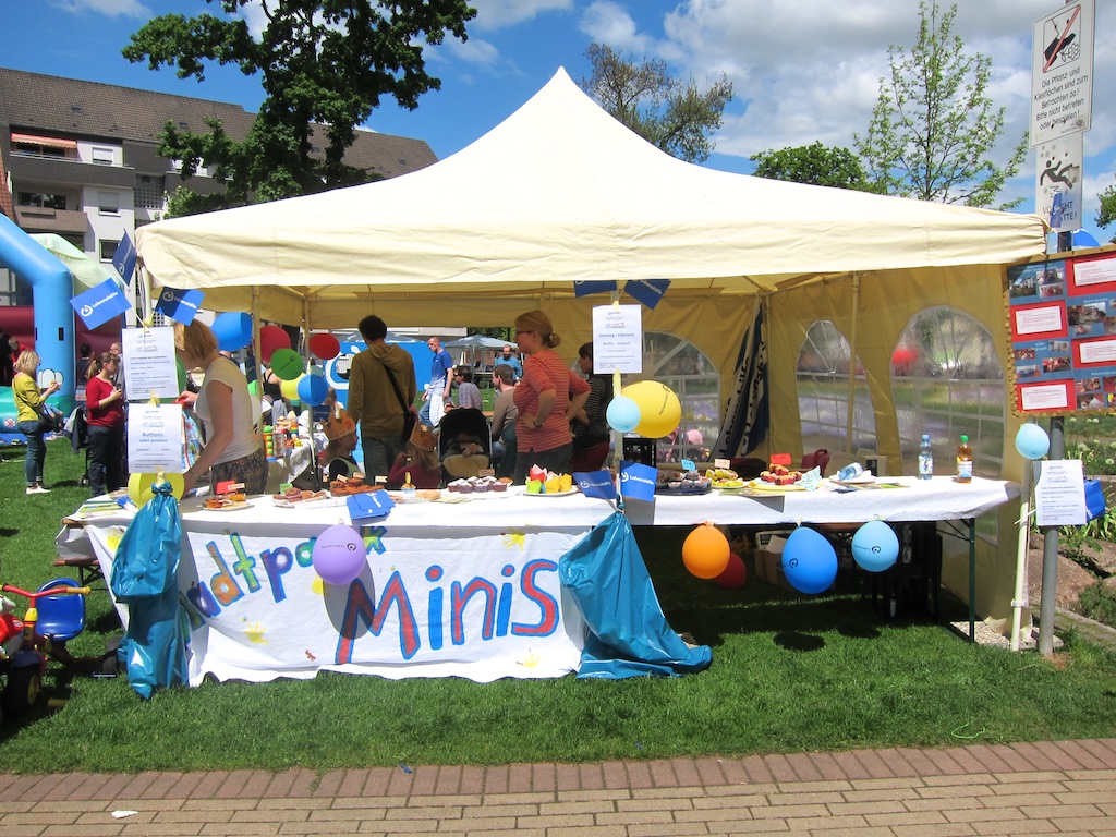 13. Mai 2017: Stadtparkminis beim Stadtteilfest