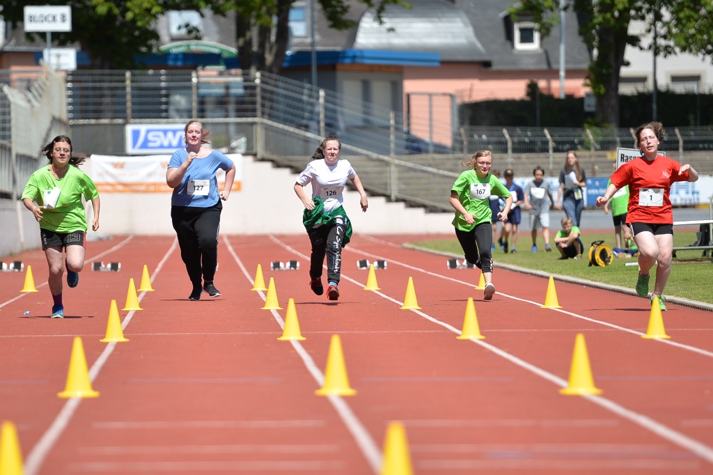 14. Juni 2017: Special Olympics Rheinland-Pfalz, Landesspiele 2017 in Trier