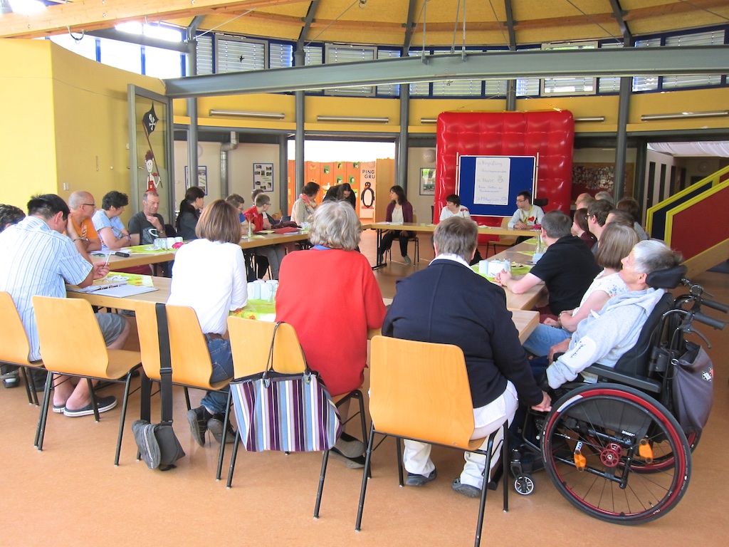 5. Mai 2018: Lebenshilfe Westpfalz e.V. - Gemeinsame Sitzung der Bewohnervertretungen