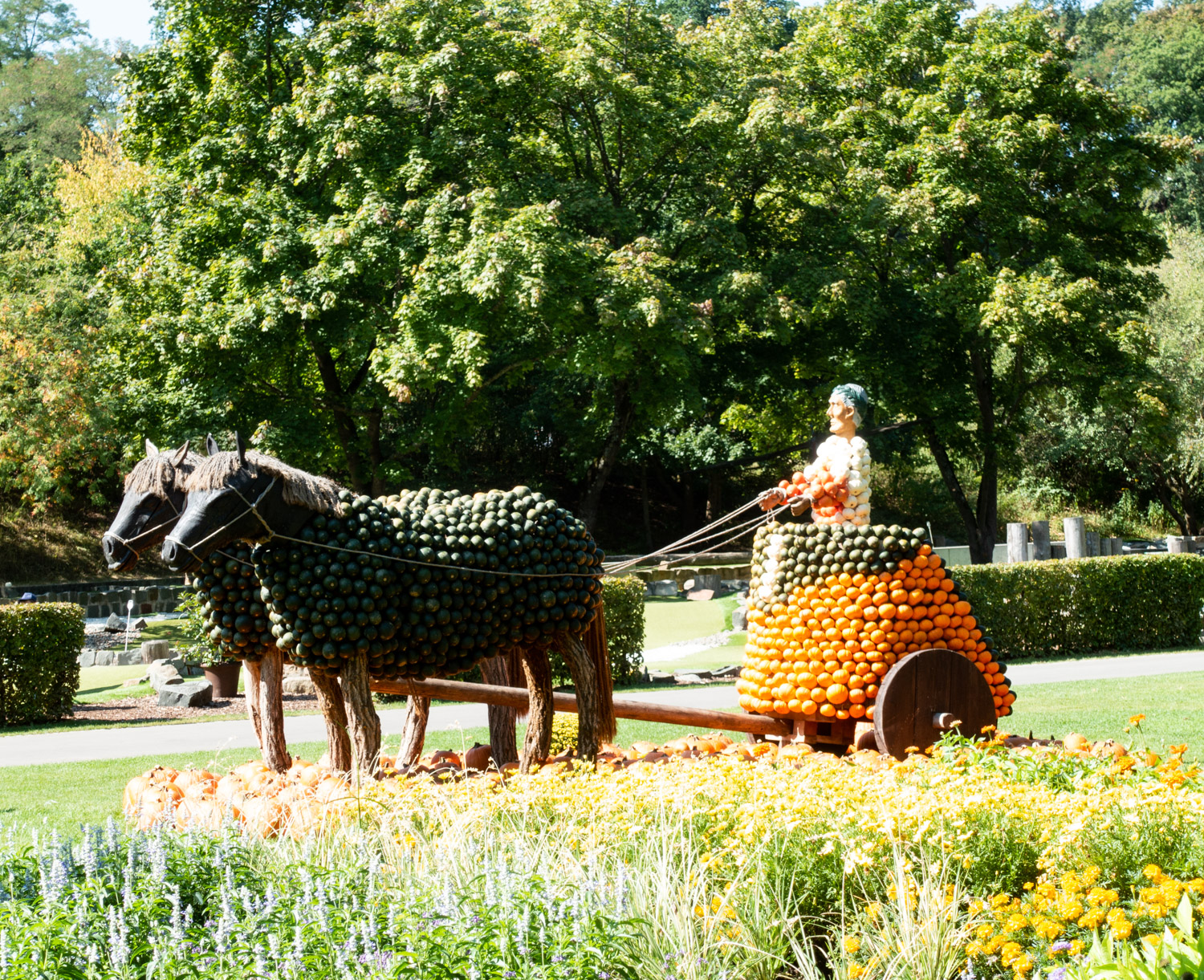 1. September 2019: Kürbisausstellung "Römer"