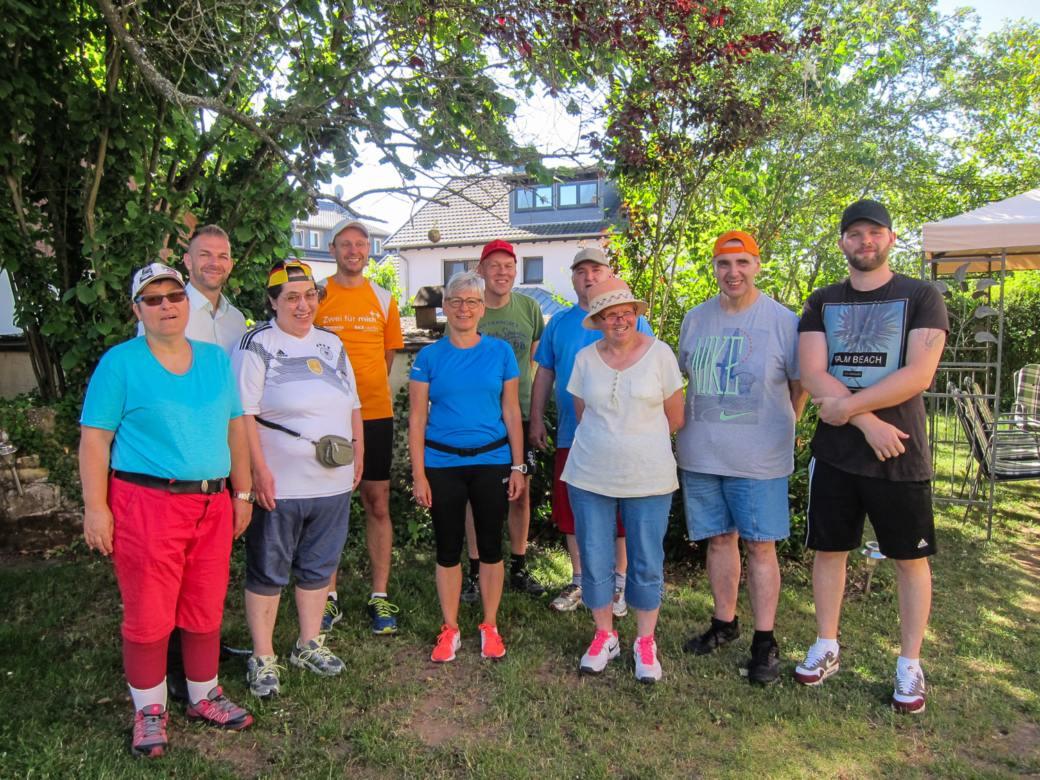 29. Juni 2019: Neuer Laufkurs in der Lebenshilfe-Wohnstätte Mackenbach