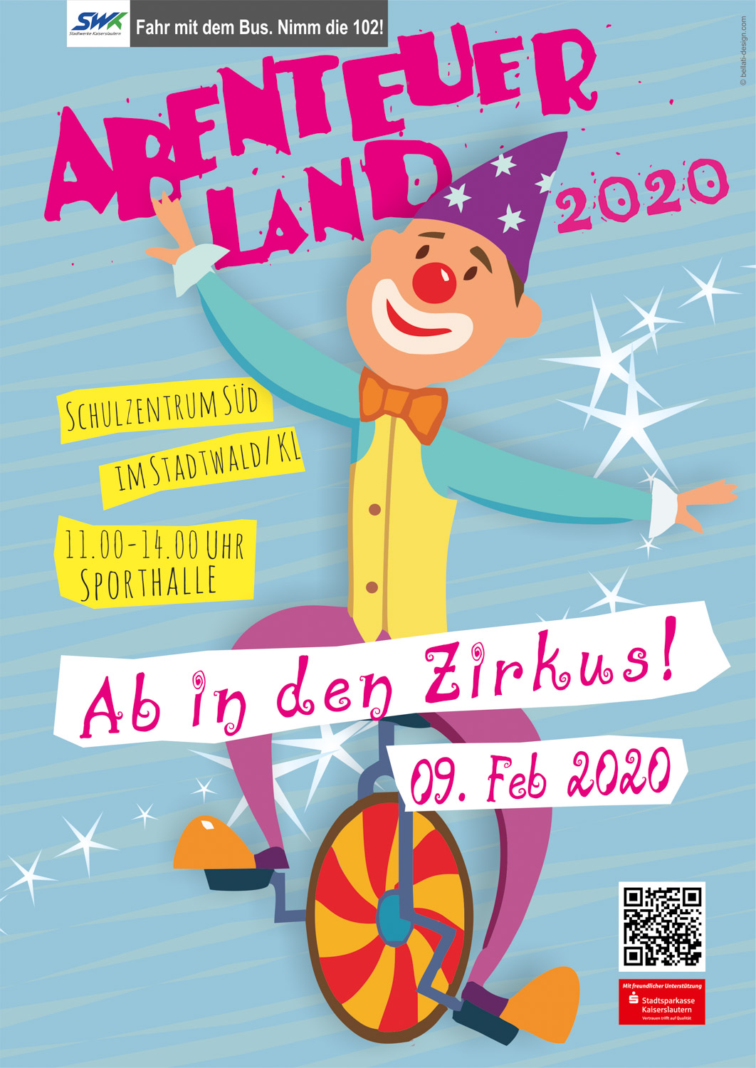 9. Februar 2020: ABENTEUERLAND 2020 - Ab in den Zirkus! - Vorschau