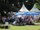 Publikum auf dem Festplatz