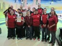 Bowling-Mannschaft Lebenshilfe-Westpfalz mit Trainer-Team