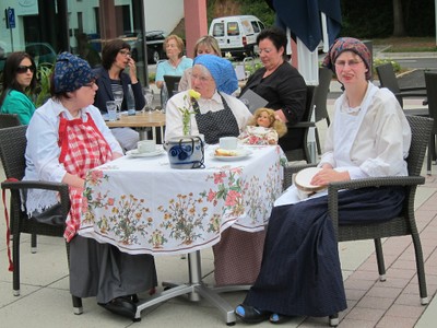 Hausfrauen, die Businessfrauen von früher 