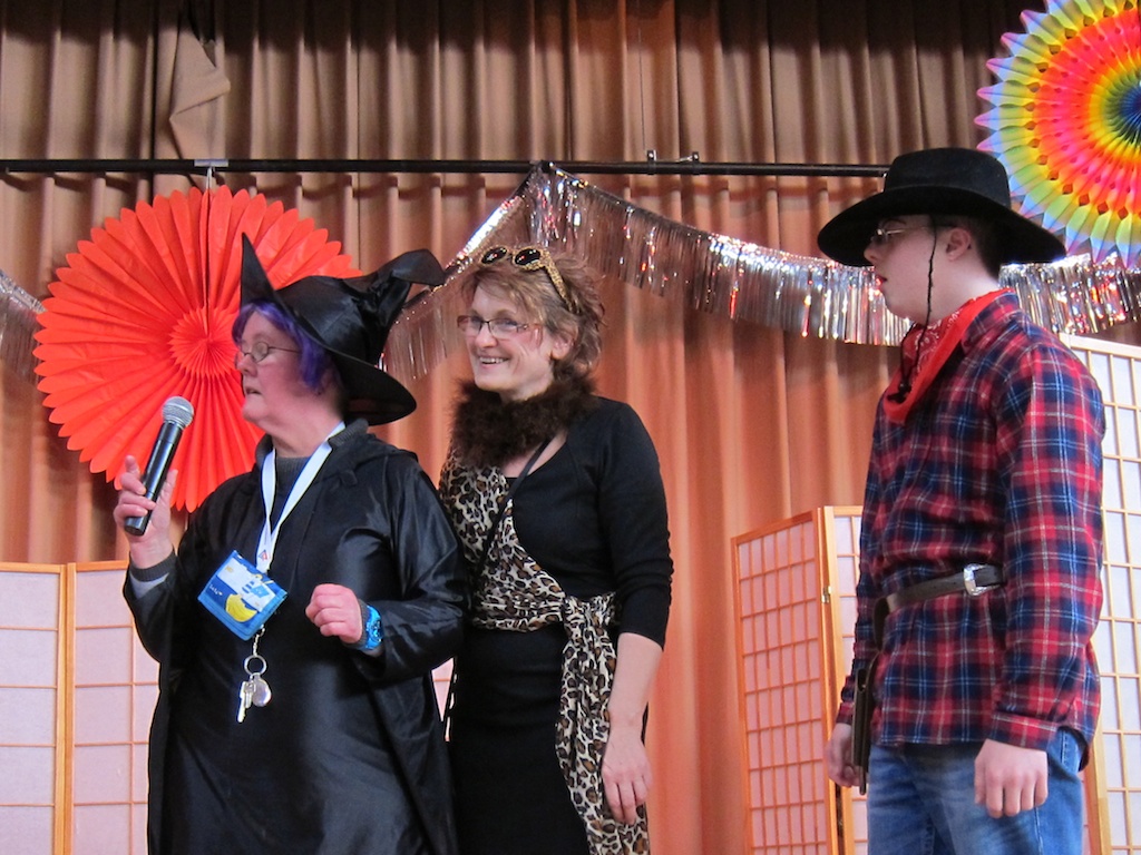 Moderatoren (v.l.): Annette Kostrzewa, Rosi Weisenstein, Timo Daum