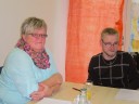 Teilnehmer waren: Maryte (TFC KL) und Christian Werner (Gemeinsam leben und lernen e.V.), 
