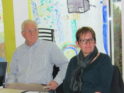 Bettina Rivera und Dieter Martin (Ökumenisches Gemeinschaftswerk Pfalz), 