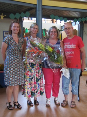 Helga Lyle (2. von rechts), Danke fürs Engagement