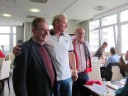 Norbert Thines, Hans-Peter Briegel, Walfried Weber (v.l.)