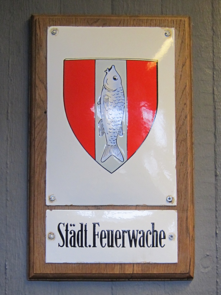 und ein altes Schild