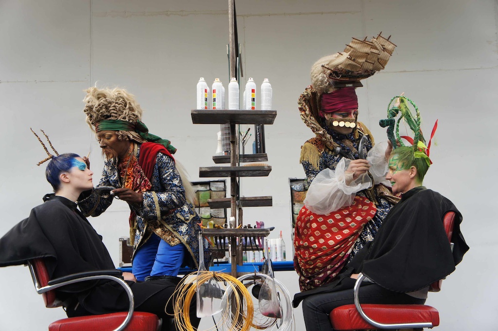Haarskulpturen ©Osadia
