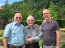 (v.l.) Walfried Weber, Helmut Spanier, Dr. Rainer Schmiedel