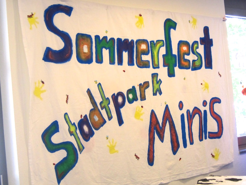 Das Sommerfest der Stadtparkminis