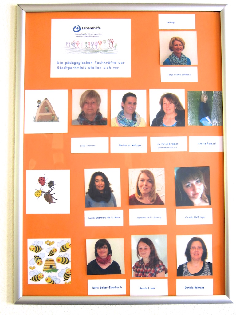 Ein Dankeschön an das Team