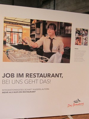 Arbeit im Restaurant