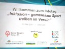 luden ein zum Infotag - Inklusion im Sportverein