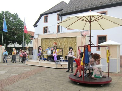 Alle sind in Action
