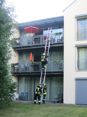 Feuerwehrübung in Weilerbach