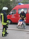 Personenrettung im Rollstuhl