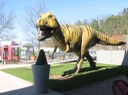 und schon zeigte T-Rex den Weg