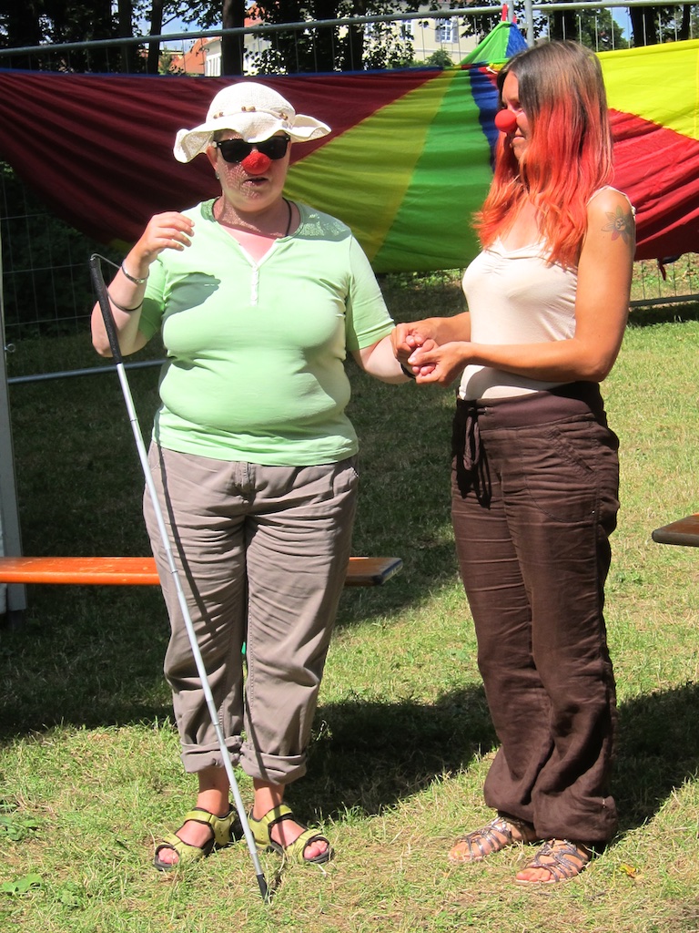 wie man sich als Clown fühlt