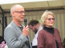 Dr. Rainer Schmiedel mit Margita Schreier