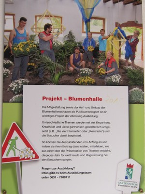 Das Projekt Blumenhalle