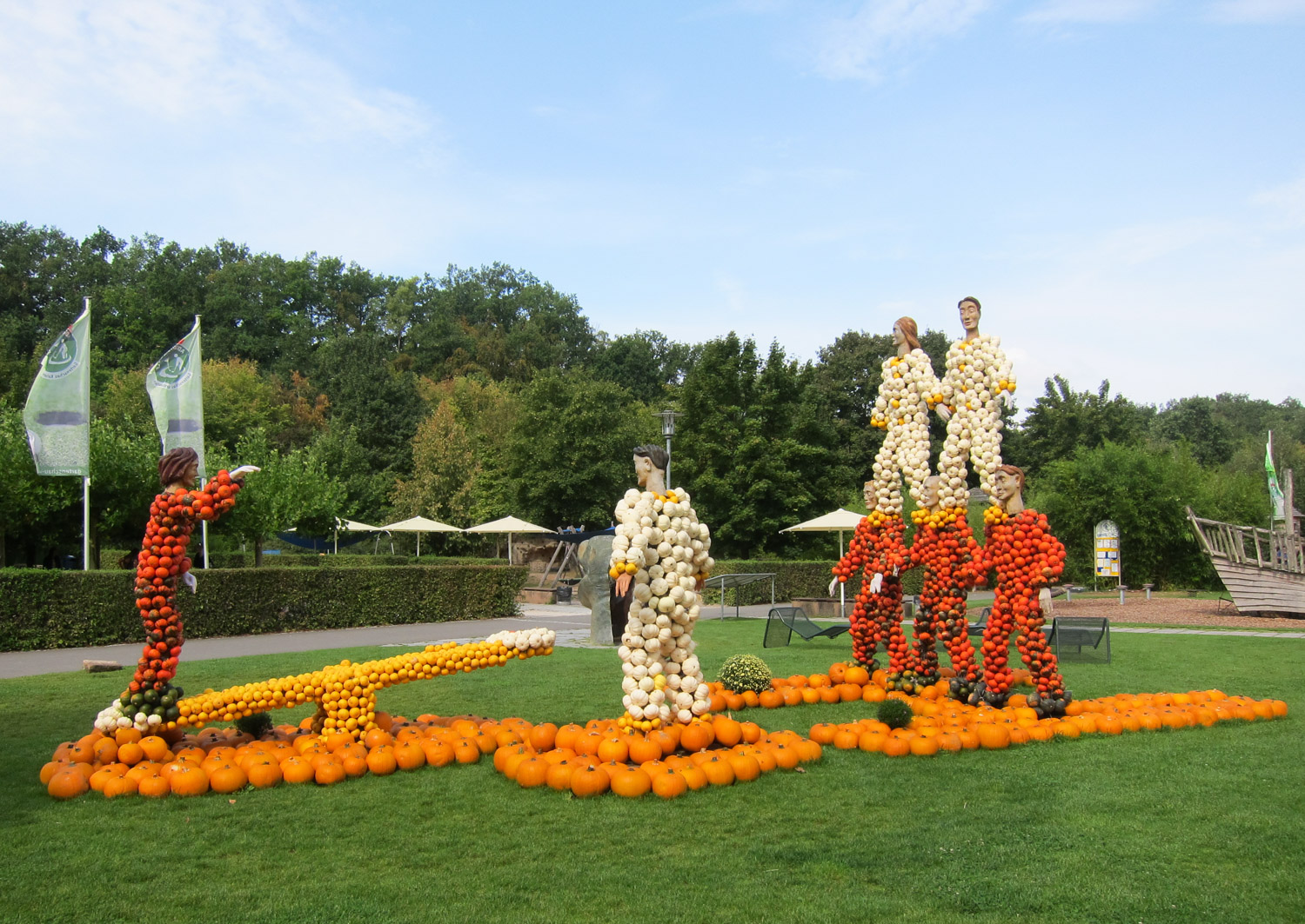 Artistengruppe mit