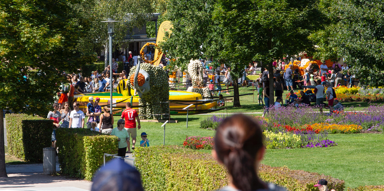 Betrieb im Neumühlepark