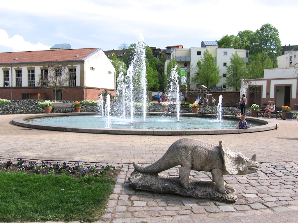 und Springbrunnen