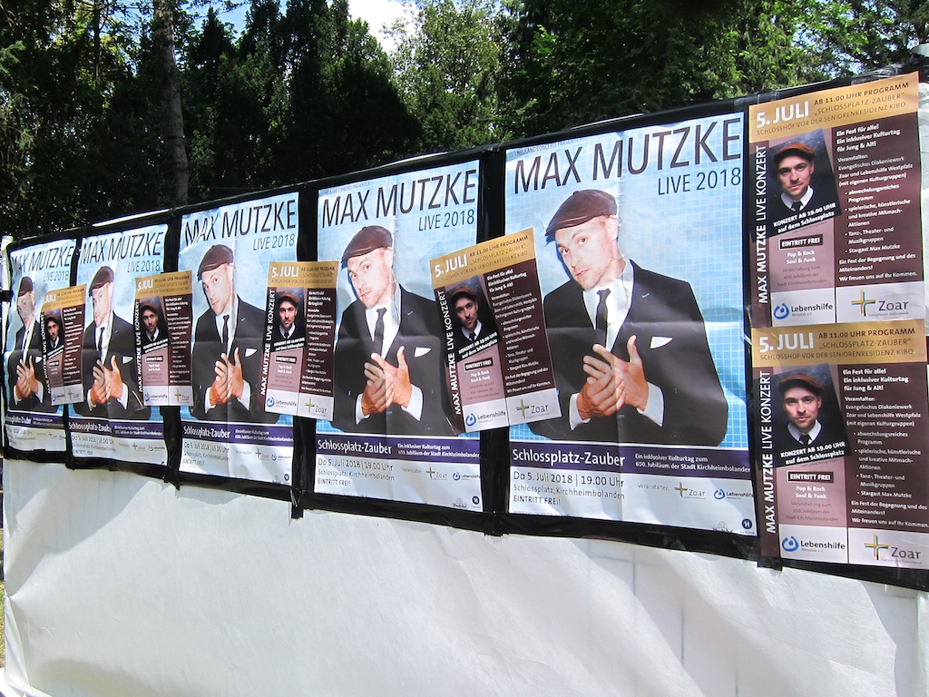 Schlosspark-Zauber mit Max Mutzke