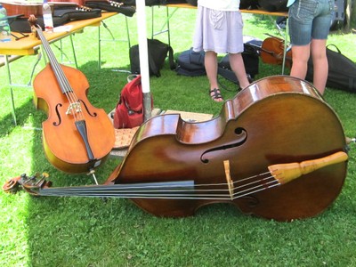 Cello und Kontrabass