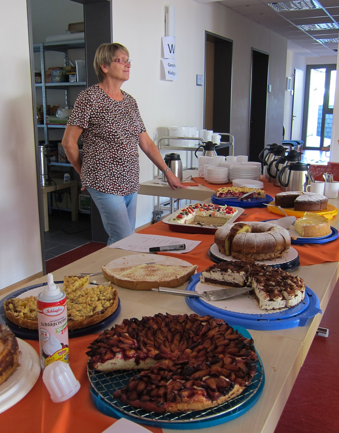 leckeres Kuchenbuffet
