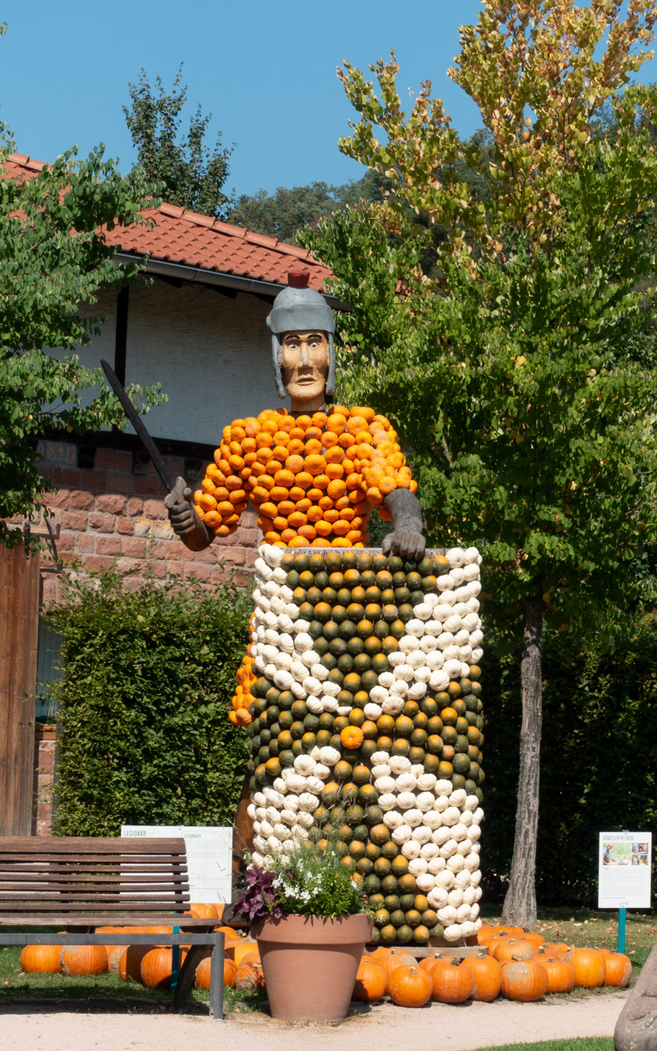 dem römischen Krieger