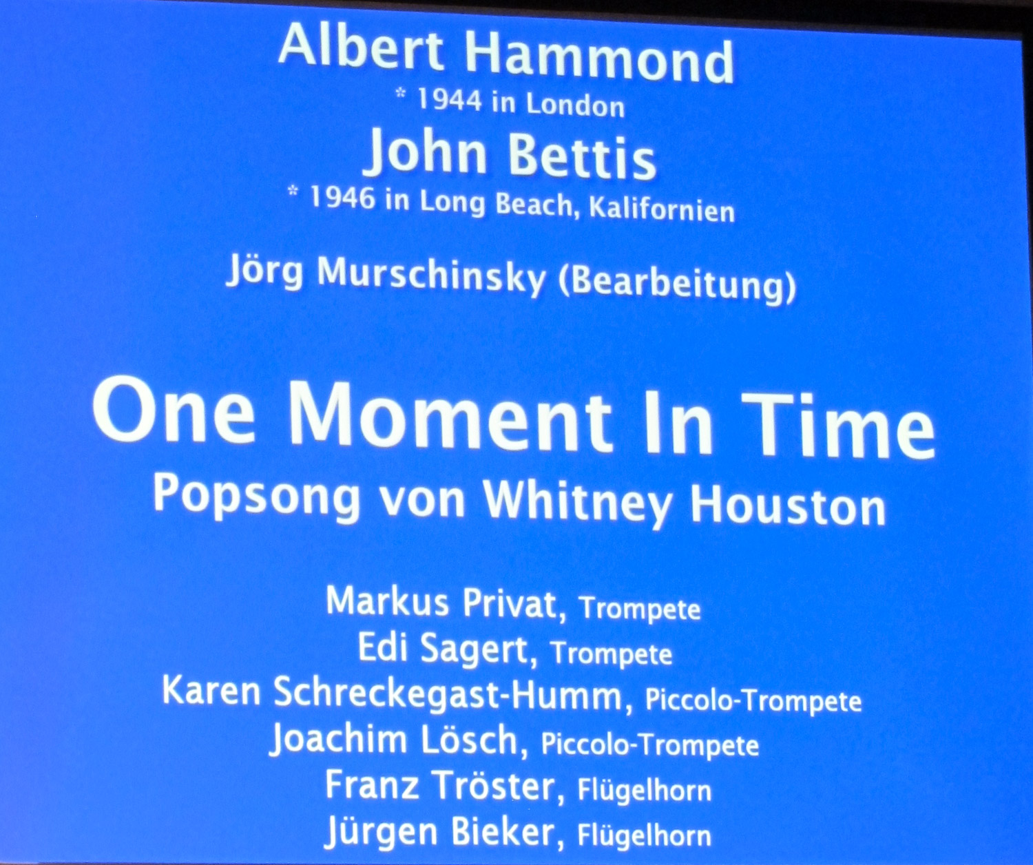 bis zum Pop-Song