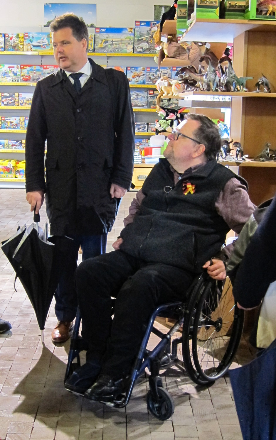 und Jürgen Dusel (l.)