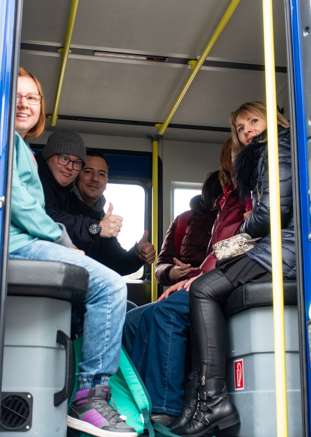 Im Einsatzwagen