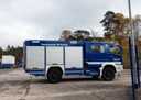mit Blaulicht auf Tour